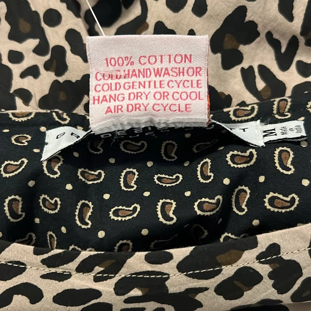 Gretchen Scott Designs leopard print dress. Size M. - Picture 5 of 5